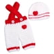thumbnail image 3 of Conjunto de pantalones y sombrero de punto de ganchillo para recién nacido, conjunto de punto de ganchillo para bebé, conjunto de accesorios para fotos de bebé, conjunto de punto de ga, 3 of 9