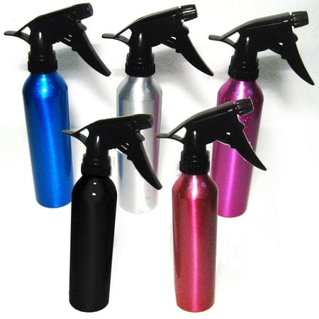 - 3 Aluminum Spray Bottle Water Empty Atomizer Mist Perfume Hair Care Salon Home