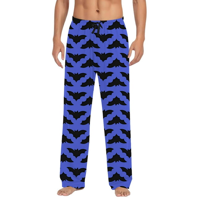 Men's Casual Pants Halloween Sleep Pants With Drawstring Waist And Side Pockets Comfortable Relaxed Fit Long Pants For Men