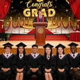 thumbnail image 4 of Graduation Season Banner Yard Sign Durable Polyester for High School College Graduation Celebration, 4 of 4