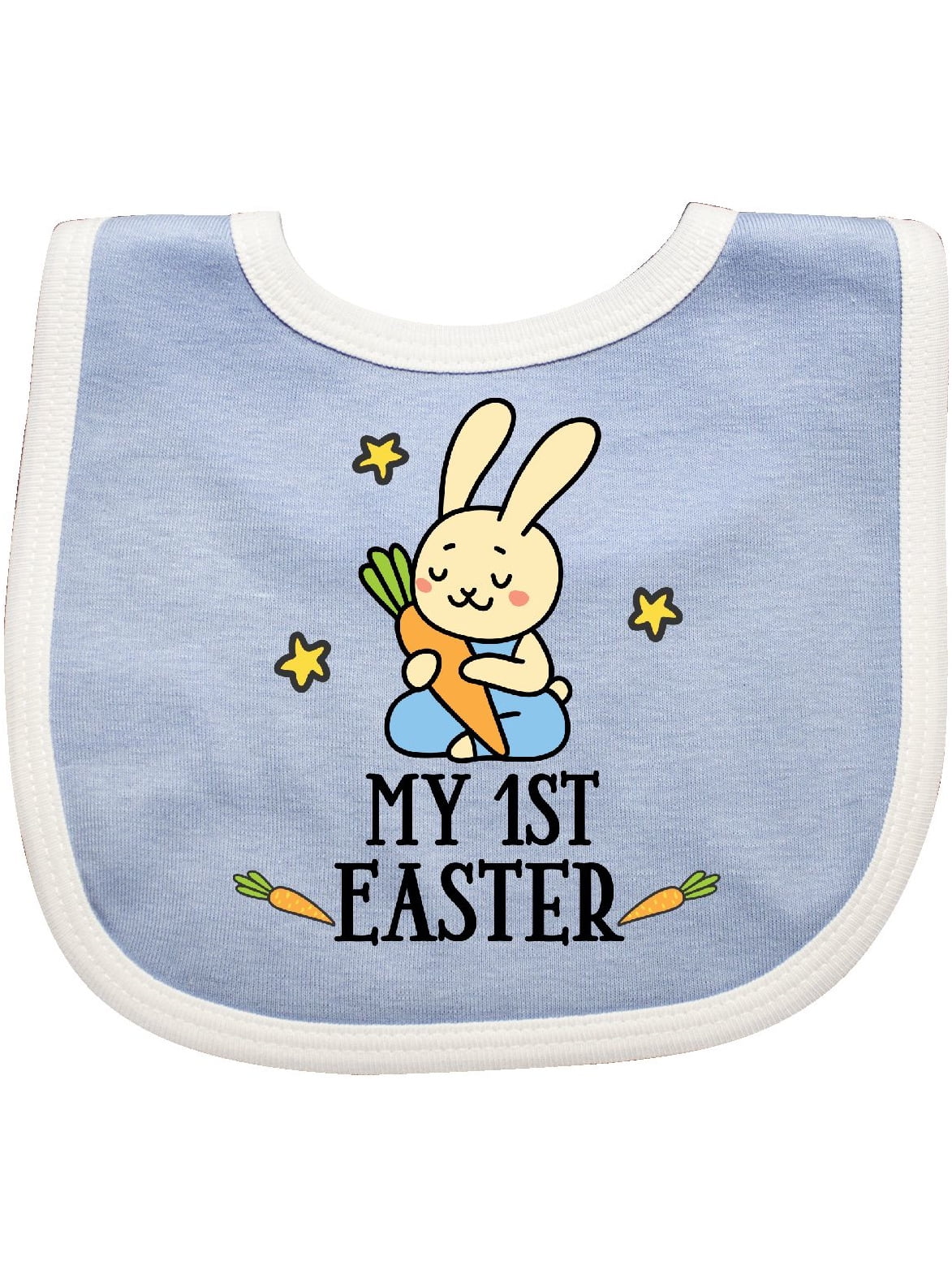 My 1st Easter Boy Bunny Rabbit Baby Bib