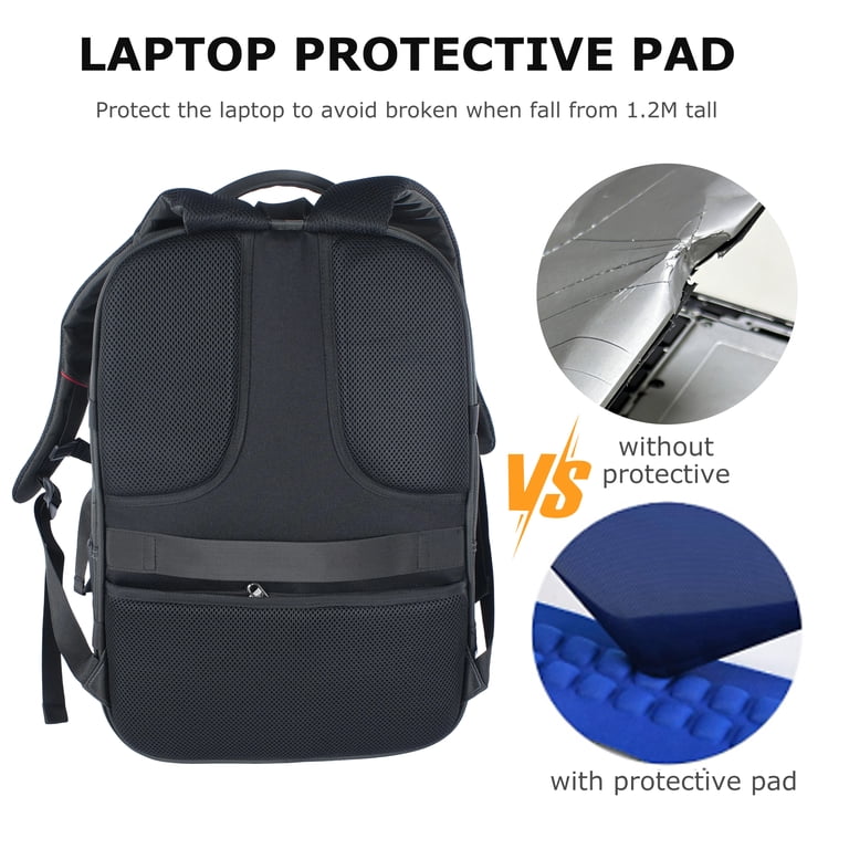 backpack for laptop 19 inch NEW TILAMI Rolling Teens Rolling Backpack Cute Wheeled Backpack Bookbag Roller Travel Bag College, Black Convenient This laptop backpack for men has an external USB port and a built 19 Inch Laptop Backpack Bag,