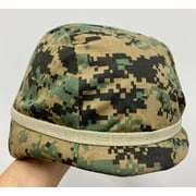 New Genuine Usgi Usmc Pasgt Helmet Wtih Woodland Marpat Cover - Medium