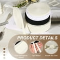 thumbnail image 3 of Uxcell 27 Yards Cotton Twill Tape Ribbon, 1/4 Inch Herringbone Twill Tape Bias Ribbon Binding Tape or Sewing Hemming Binding Quilting Piping DIY Craft, White, 3 of 6