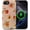 Retro peaches, variant on Case for iPhone 16e, Shockproof, Slim Phone Case, Scratch Resistant Hybrid Double Layer Hard Shell, Retro Peaches