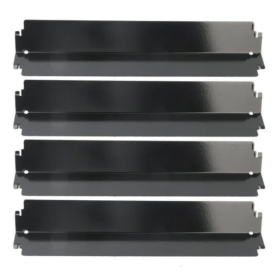 4Pcs Barbecue Stainless Steel Gas Grill Heat Plate BBQ Heat Tents Replacement for Charbroil