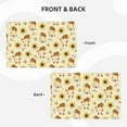 thumbnail image 3 of Placemats Set Of 4 / 6, Bee Honey Honeycomb Bee Placemats For Dining Table Indoor/Outdoors Heat Resistant Washable Placemats 18" X 12", 3 of 8