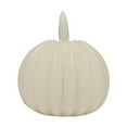 thumbnail image 1 of Battery Operated Pumpkin Candle with Flickering LED Light 3 in Mini Flameless Decor for Halloween and Fall, 1 of 1