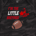 thumbnail image 4 of Inktastic I'm the Little Brother Football Boys Baby Bodysuit, 4 of 5