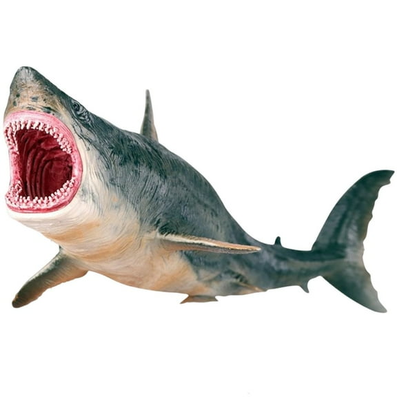 Savage Marine Sea Life Megalodon Action Figure Classic Ocean Animals Big Shark Fish Model PVC Collection