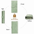 thumbnail image 5 of FALAN MULE Wallets for Women Trifold Wristlet Wallets Large Capacity RFID Blocking Ladies Purse Credit Card Holder, 5 of 7