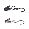 thumbnail image 4 of Moyic Paquete de 30 clips de metal para cortinas, fuerte fuerza de sujeción, materiales duraderos, ganchos multifuncionales para Decoración del hogar plata 2 gancho en S+clip, 4 of 6