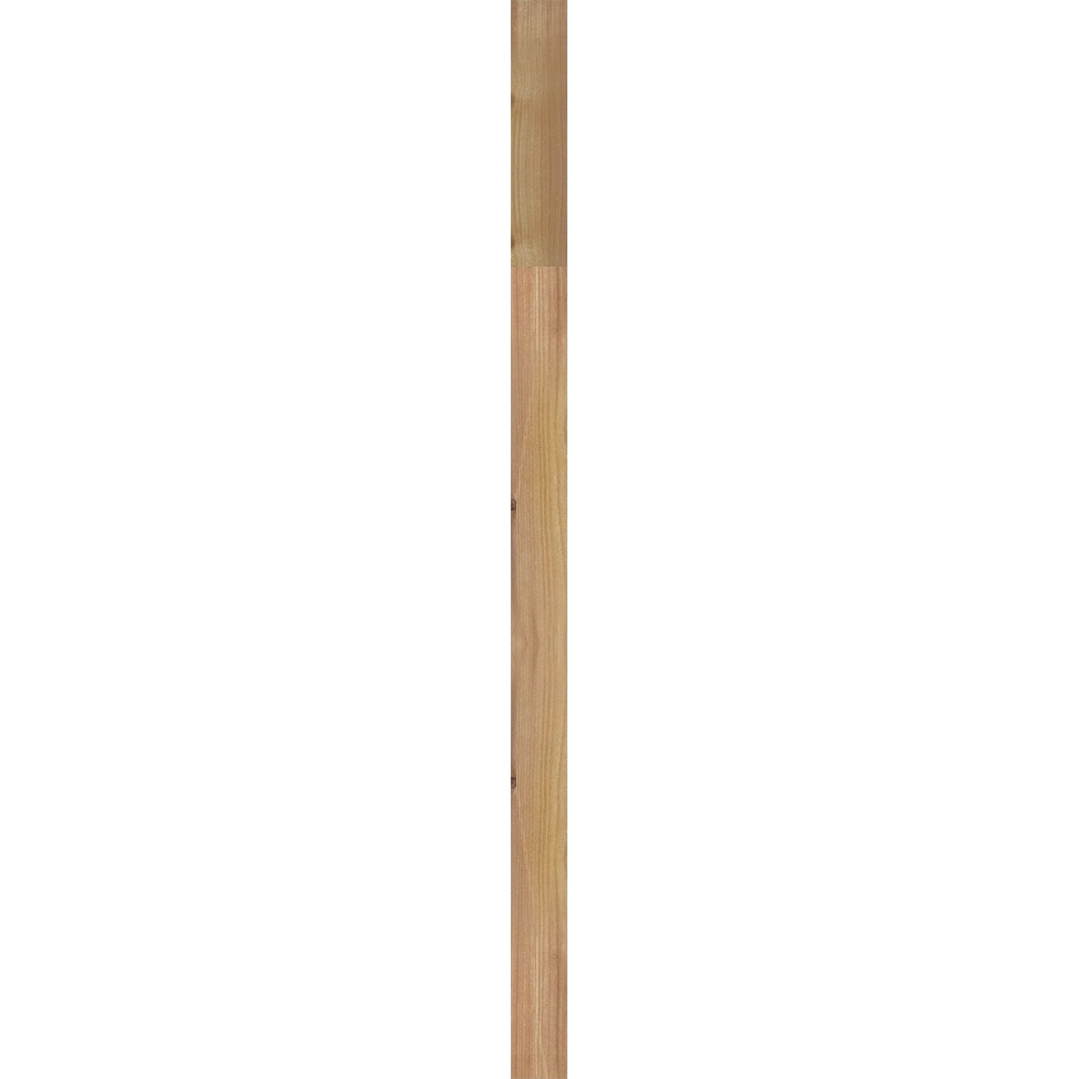 18"W x 22"H Octagonal Top Gable Vent (23"W x 27"H Frame Size): Unfinished, Non-Functional, Smooth Western Red Cedar Gable Vent w/ Decorative Face Frame