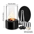 thumbnail image 3 of 26-27 Flammtal Tabletop Firepit Portable Indoor and Outdoor Firepit Home Decoration, 3 of 5