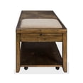 thumbnail image 3 of Mitchell Medium Brown Cocktail Table, 3 of 6