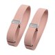 thumbnail image 5 of 2 brazaletes elásticos para mangas de camisa de mujer adulta para accesorios de ropa Rosa, 5 of 9