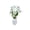 White, variant on Tarmeek Artificial Potted Plant - 12 Heads Pink Faux Silk Green Plant in Pot, Realistic Fake Indoor Plant for Home Office Living Room Desk Shelf Decor