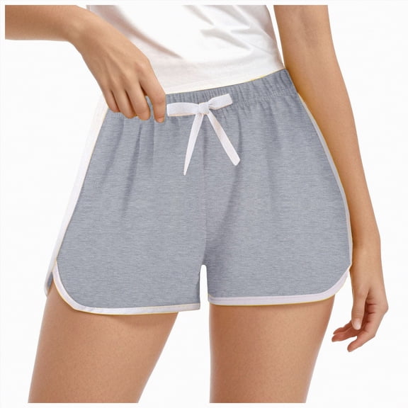 JUMEYU Athletic Shorts for Toddler Girls Toddler Kids Baby Boy Girl Shorts Elastic Waist Shorts Summer Casual Short Pants Bottoms 18 24 Months (Grey,18-24 Months)
