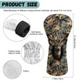 thumbnail image 6 of Yuyamidu Deer Golf Club Head Covers Camo Hunting Golf Head Covers Driver Covers Fariway Wood Headcover Hybrid Covers PU Leather Golf Headcover, 6 of 7