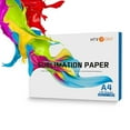 thumbnail image 3 of (2 pack) HTVRONT 8.5"x 11" Sublimation Paper Compatible with Epson Inkjet Printer, 150 Sheets, 3 of 13
