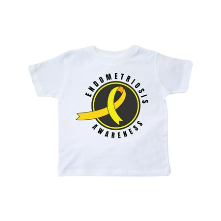 

Inktastic Endometriosis Awareness Month Badge Gift Toddler Boy or Toddler Girl T-Shirt