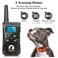 thumbnail image 2 of Paipaitek Orange TPU Dog Training Collar,Rechargeable&Waterproof Dog Vibration Collar with Remote,1600Ft,(2 Dogs)., 2 of 8