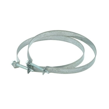Thrifco Plumbing 4908078 4 Inch Dryer Ducting Clamp (Screw Type)