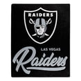 thumbnail image 1 of Caseys  50 x 60 in. Las Vegas Raiders Raschel Signature Design Blanket, 1 of 1