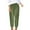 Olive Green, variant on WREESH Womens Cotton Linen Pants Solid Pocket Corduroy Pants Olive Green