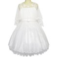 thumbnail image 1 of Robe de Fille Fleur Ceinture de Perles Concours Mariage Fête 12 Ans, 1 of 7
