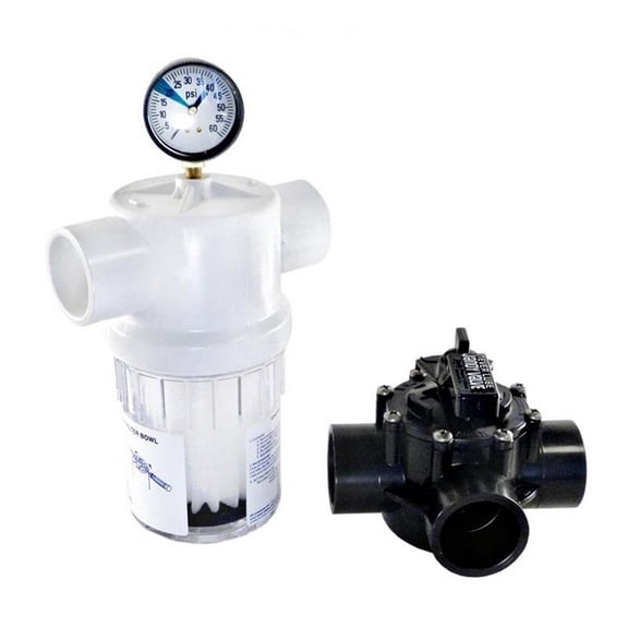 Jandy Pro Series Energy Filter w/ Gauge and Neverlube Valve