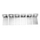 thumbnail image 5 of T Post Corner Brace, T Post Soporte de Acero de Servicio Pesado Resistente a la Óxido de ÓXido de 3 Pulgadas para la Casa de Pájaros, 5 of 7