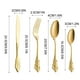 thumbnail image 3 of Juego de Cubiertos de 4 Piezas de Acero Inoxidable, Cuchillo, Cuchara y Tenedor, Bordes Pulidos., 3 of 7