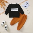 thumbnail image 4 of TOWED22 Baby Boy Clothes 3 6 12 18 24 Months 3T 4T 5T Fall Winter Outfit Embroidery Long Sleeve Romper Pants Set(Blazer,0-6 M), 4 of 9