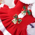 thumbnail image 1 of Disfraz navideño para perros NikouMX vestido de vacaciones para perros vestido de Navidad para cachorros, 1 of 8