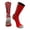 Red, variant on Digital Camo Crew Socks (Red, Large)