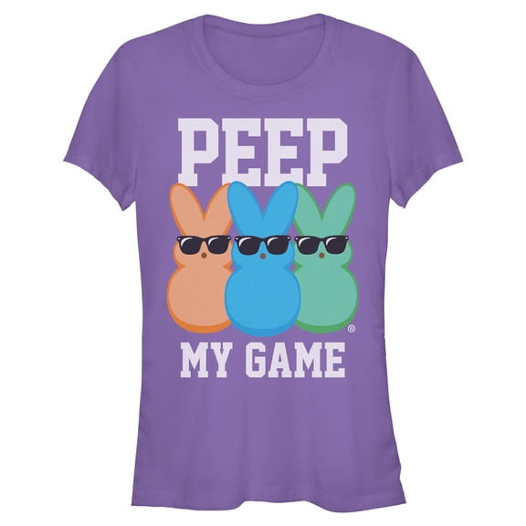 Juniors Peeps Bunny My Game T Shirt