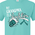 thumbnail image 4 of Inktastic Ovarian Cancer Awareness My Grandma is a Fighter T-Shirt, 4 of 5