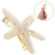 thumbnail image 5 of Elegante pasador de pelo con perlas y brillantes, con temática oceánica y estrellas de mar, accesorio para el cabello para mujeres y niñas, 5 of 7