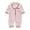 Pink, variant on Baby Girl Boy Pajamas Baby Romper Button Up Footie Jumpsuit Clothes White,0-3 Months