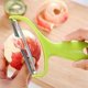 thumbnail image 4 of Pelador de verduras, patatas y frutas, máquina cortadora de repollo, cocina triturada, cuchillo pelador de acero inoxidable, Gadget, ensalada de repollo rallada, una herramienta imprescindible para, 4 of 4