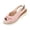 Pink, variant on Orthopedic Sandals for Women,Summer Dressy Trendy Open Toe Ankle Strap Platform Beach Casual Slip on Walking Arch Support Wedge Espadrilles