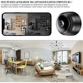 thumbnail image 3 of Mini cámara espía WiFi inalámbrica, cámara de seguridad WiFi inalámbrica para exteriores, cámara espía con detección de movimiento, visión nocturna por infrarrojos, imagen en vivo, grabación de audio, 3 of 5