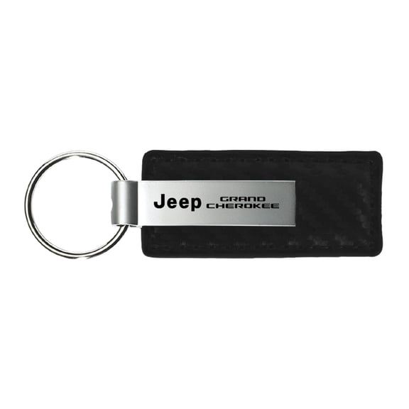 Jeep Grand Cherokee Keychain & Keyring - Premium Leather