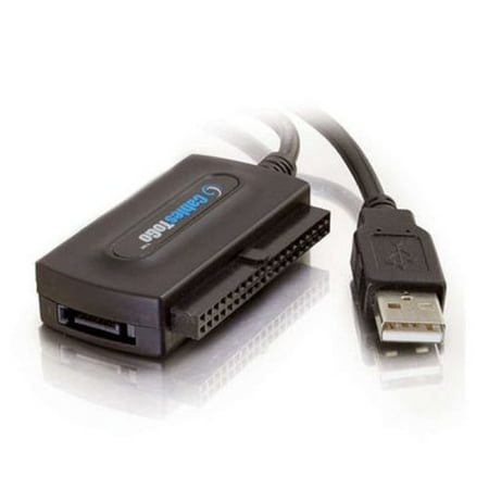 Pata Ide Ata - C2G / Cables to Go 30504 USB 2.0 to IDE or Serial ATA Drive Adapter (Black)