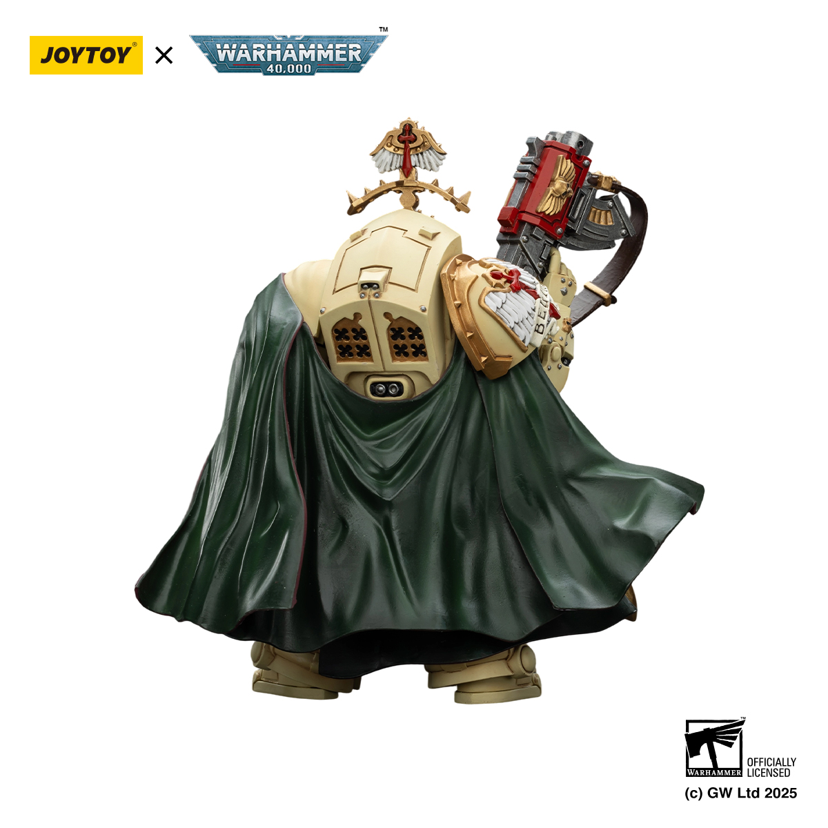 [IN STOCK] JOYTOY Warhammer 40K 1/18 Action Figures Dark Angels Belial Grand Master of The Deathwing With the Sword of Silence and Storm Bolter