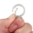 thumbnail image 4 of Plastic Lobster Clasps, Claw Snap Clip Hooks for Keychains DIY Grey,100Pack, 4 of 7