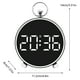 thumbnail image 3 of Reloj despertador digital con pantalla LED y sensor de temperatura | Reloj de noche con alimentación USB para el hogar, la oficina o el escritorio del estudiante | Pantalla grande con temporizador, 3 of 9