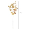 thumbnail image 5 of Windfall Artificial Eucalyptus Garland Silk Eucalyptus Leaves Vines Faux Silver Dollar Eucalyptus Plants for Wedding Party Home Decoration Silk Flower Shooting Prop Fake Plant for Table, 5 of 8