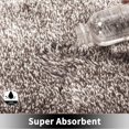 thumbnail image 3 of CPDD Bath Rug ,24\u201dx40\u201d,100% Polyester Extra Shaggy Soft and Non-Slip Machine Washable Dry Bathroom Mats,Thick Plush Rugs for Bathroom Bathtub Kids Tub Shower,Coffee Coffee 24”x40”, 3 of 7